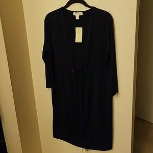 Michael Kors Navy Blue Shift Dress- New